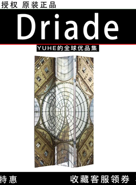 【官方授权】意大利Driade Miro镜面印花屏风客厅卧室装饰摆件