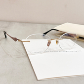 可拆无框一镜两用气质纯欲近视眼镜框架女潮精致款 可配度数