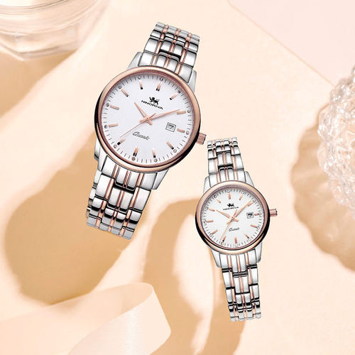 潮流情侣防水简约一对正品手表