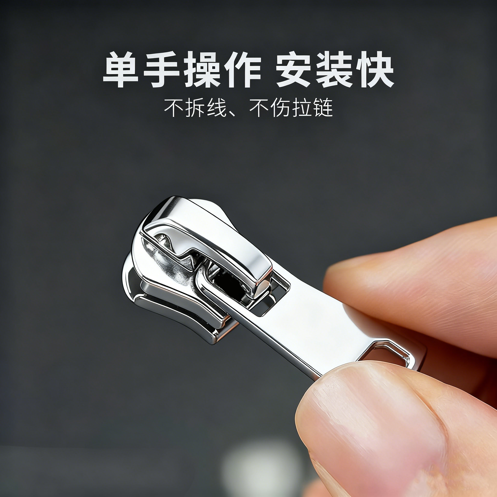 德国四代升级拉头衣服拉链替换用