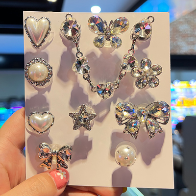 2025新款洞洞鞋鞋花卡骆驰crocs