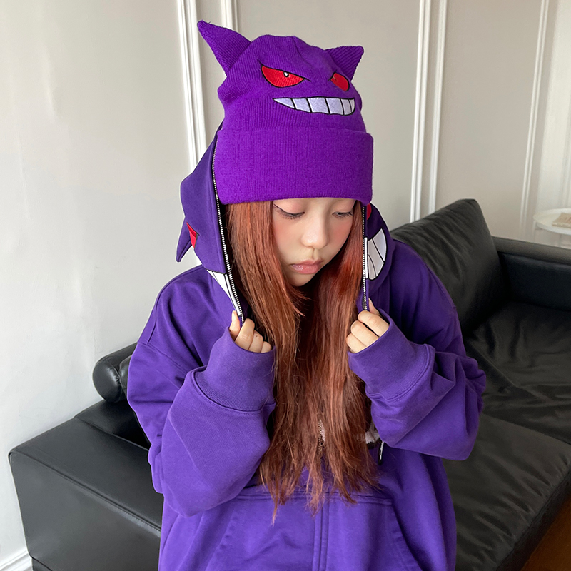 kakazzy帽子冬男潮毛线帽夏季新款百搭针织帽潮牌保暖冷帽女帽子