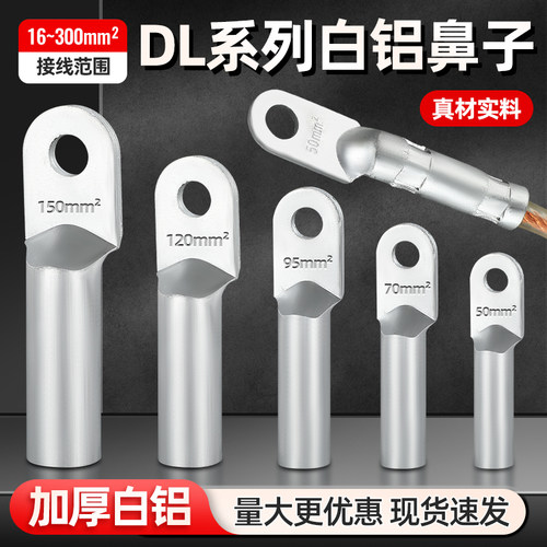 国标铝鼻子接线端子10/16/25/35