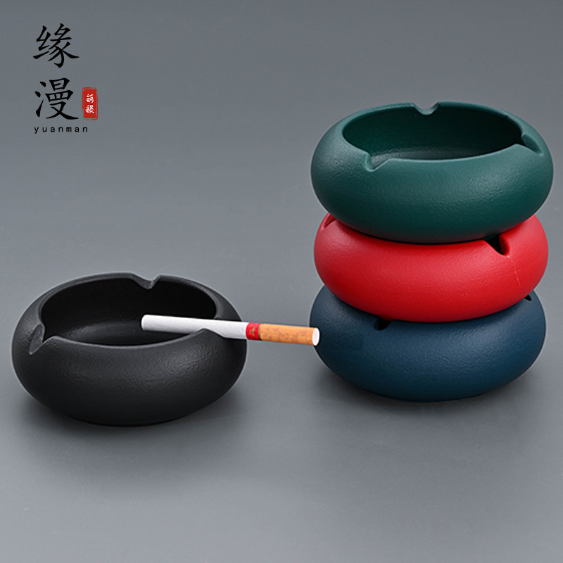 大号烟灰缸创意个性陶瓷