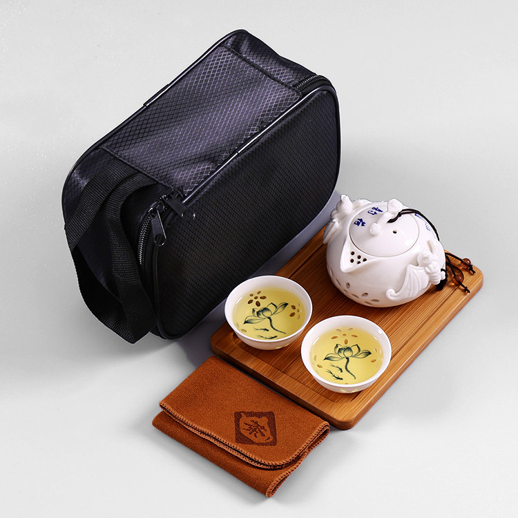 特价玲珑快客杯陶瓷办公功夫茶具