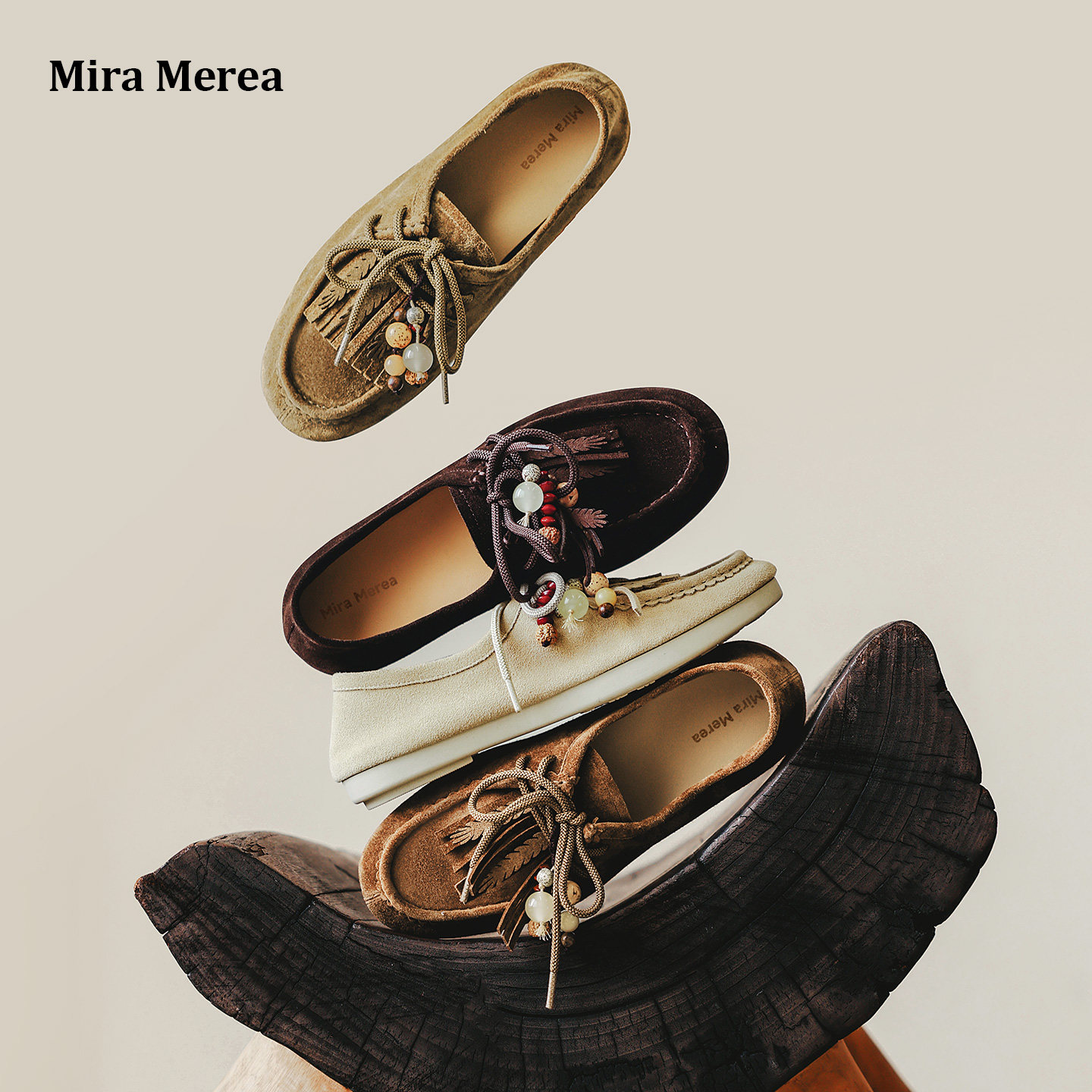 Mira Merea乐福鞋2026春季新款休闲鞋单鞋复古豆豆鞋软底袋鼠鞋女,女鞋,乐福鞋（豆豆鞋）,淘宝优惠券,粉丝福利购,淘宝优惠卷