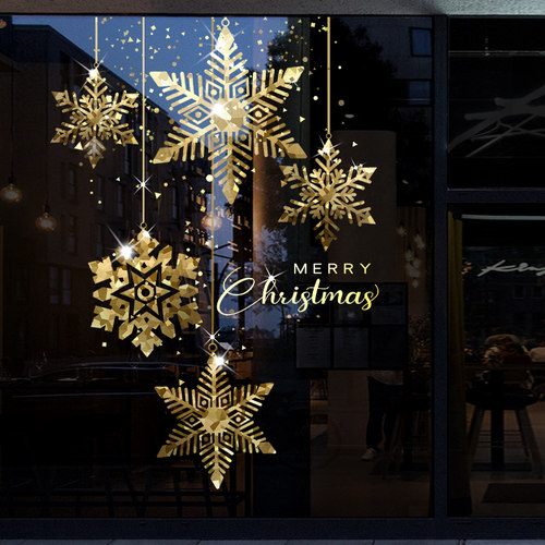 【一整张静电贴画】圣诞节布置