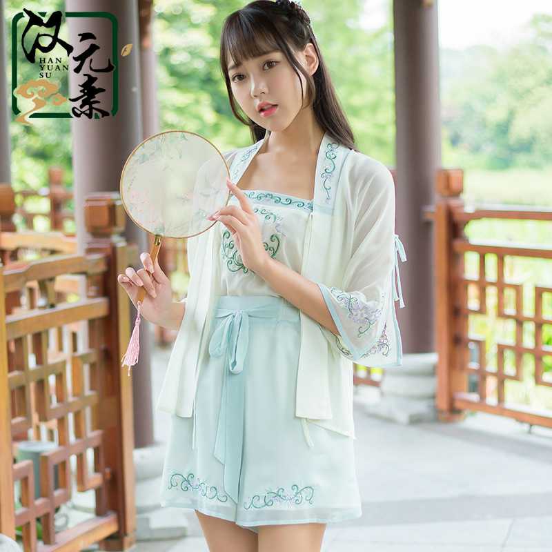 汉元素冬季超仙气飘逸古装汉服