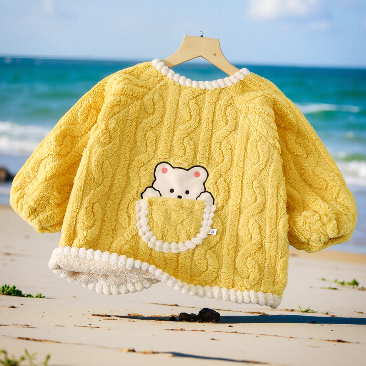 宝宝罩衣加绒儿童外穿加厚婴儿围兜冬天小孩防脏冬季保暖秋冬护衣,童装/婴儿装/亲子装,反穿衣/罩衣,淘宝优惠券,粉丝福利购,淘宝优惠卷