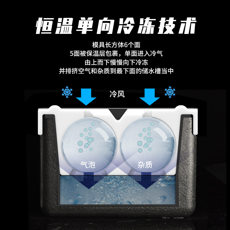 威士忌冰球模具透明冰块制冰盒酒吧老冰格硅胶球型方形制作器洋酒