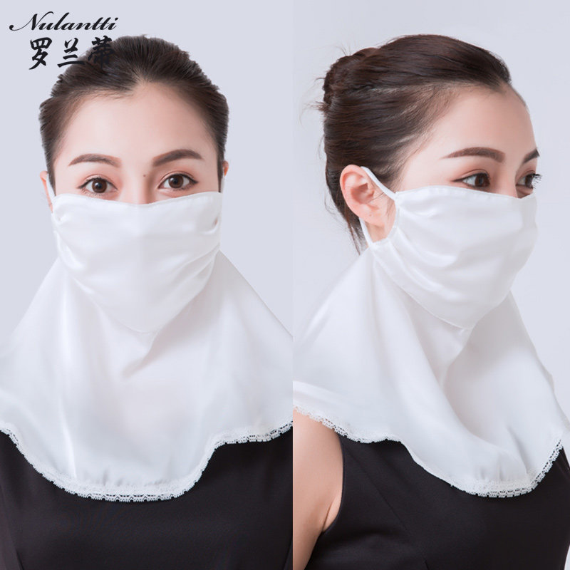 防晒冰丝面纱口护颈罩户外出游骑开车韩版百搭护脖颈挂耳薄款围脖|ruв категории Аксессуары, шарф/шарф/шаль - от Buy2taobao.com для оказания профессиональной услуги покупки агента Taobao