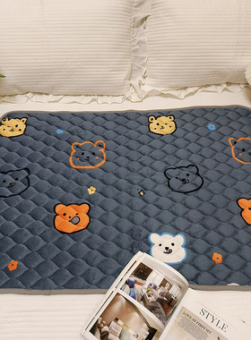 加绒加厚姨妈垫月经睡觉垫小褥子