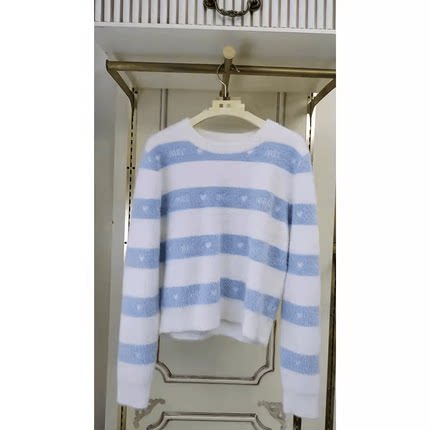 duoyi2023冬季新款休闲保暖针织毛衣外套长袖38DD530116