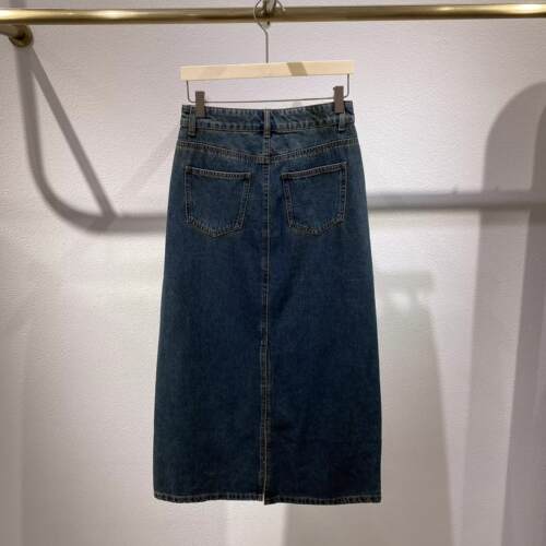 朵以2025春季新款正品百搭显瘦牛仔半身裙直筒裙40DC631035原339