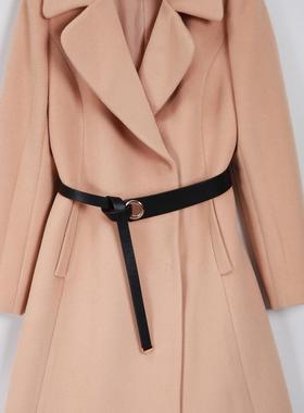 duoyi朵以2021冬装新款正品呢大衣32td743003