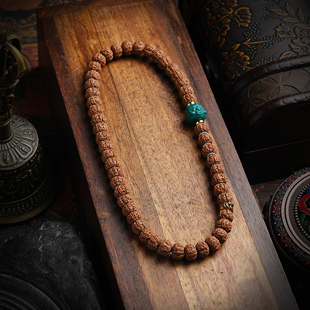 小金刚菩提子手串老树王原籽一代盘龙纹佛念珠男女盘文玩配饰手持