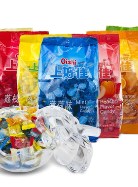上好佳2500g什锦薄荷糖招待用糖
