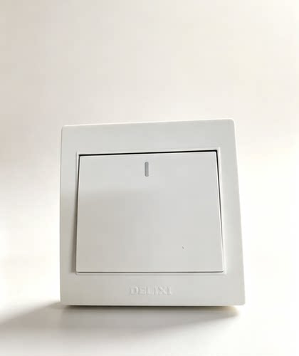 德力西MZ86K2一开单控开关86型家用墙壁电源开关 正品保证