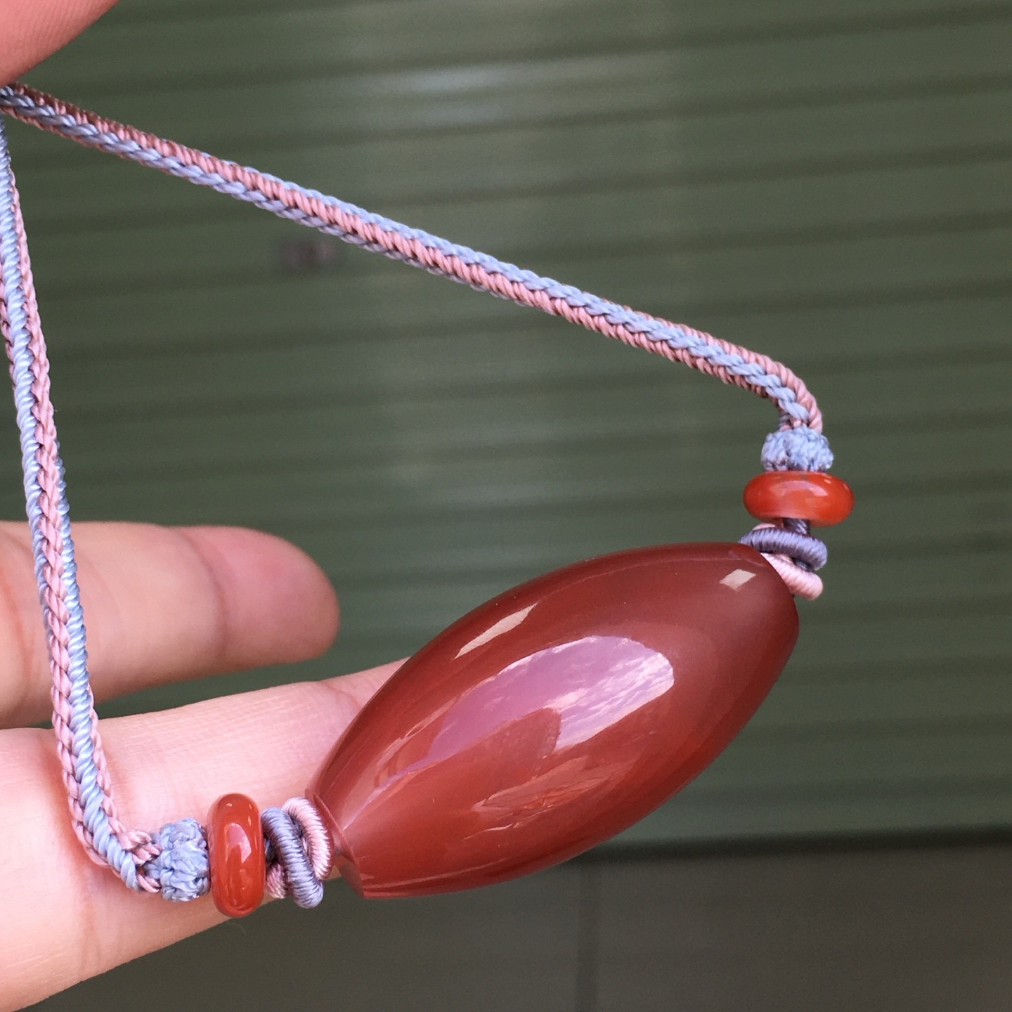 南红玛瑙吊坠挂件男女项链送证书瓦西料柿子红勒子雕刻配饰