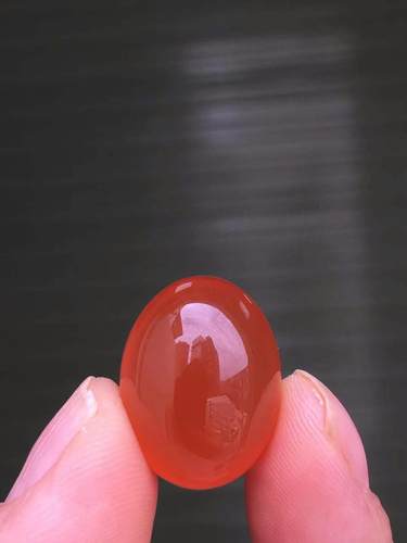 南红玛瑙吊坠瓦西料柿子红佛珠满色满肉雕刻手串