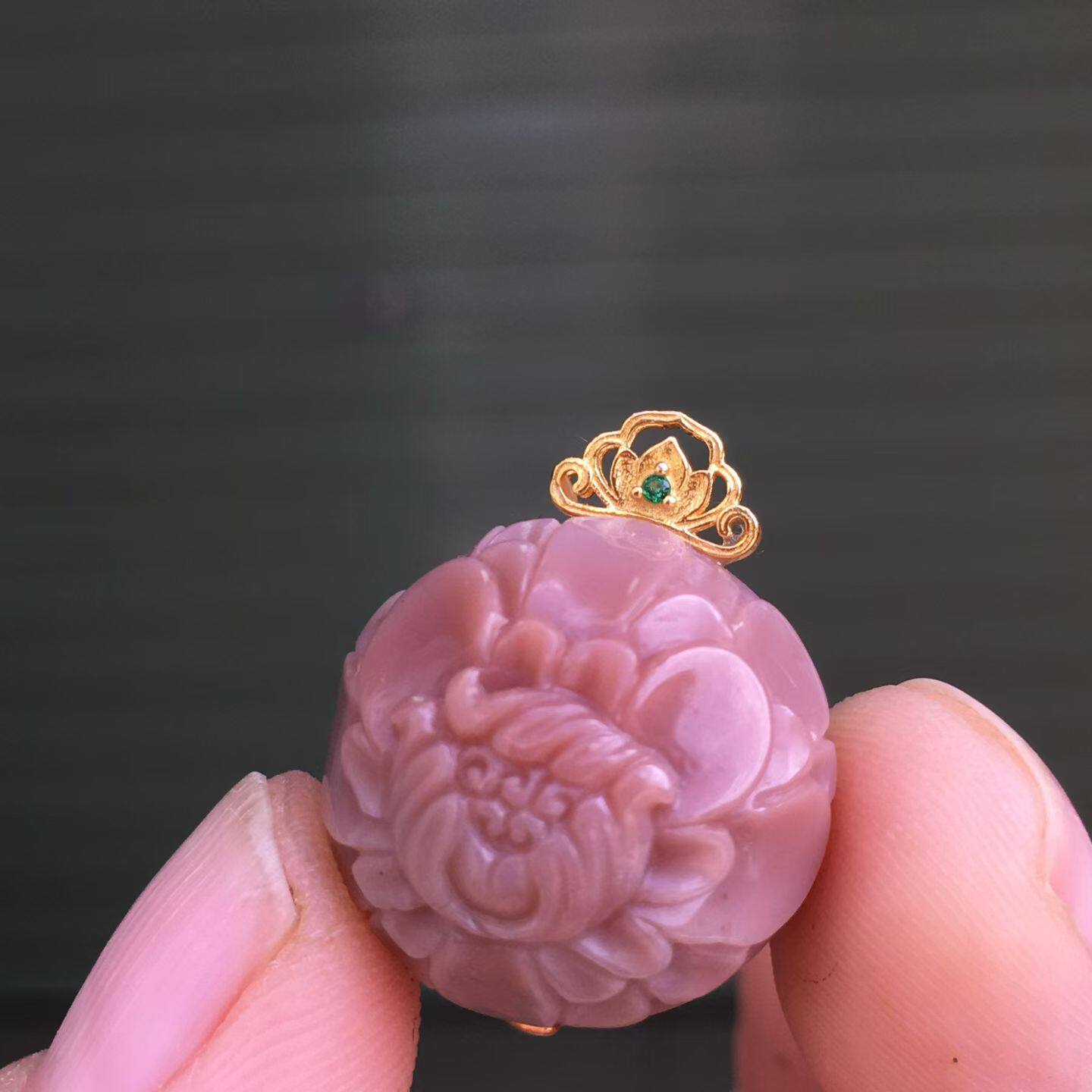南红玛瑙吊坠挂件满肉柿子红瓦西料盐源紫色925吊坠胸坠毛衣链