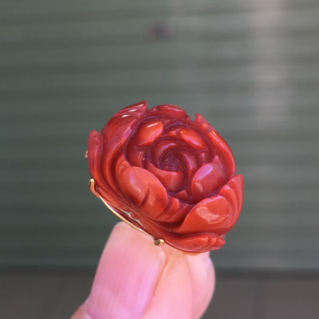 南红玛瑙手串手链瓦西料柿子红佛珠屁桃编织手链牡丹花925