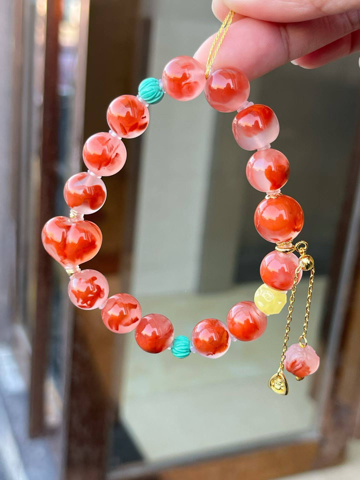 苹果乐园可爱红苹果手链设计感个性配饰ins精致仿真水果手饰,饰品/流行首饰/时尚饰品新,手饰/手串,淘宝优惠券,粉丝福利购,淘宝优惠卷