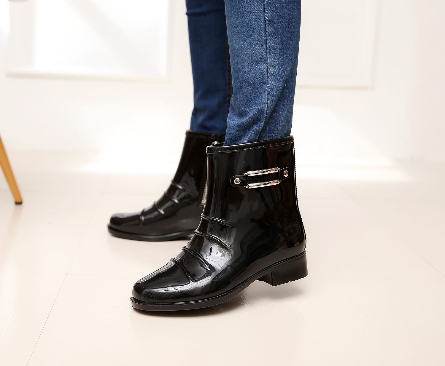 Chaussures - bottes caoutchouc homme - semelle plastique - Ref 961466 Image 3
