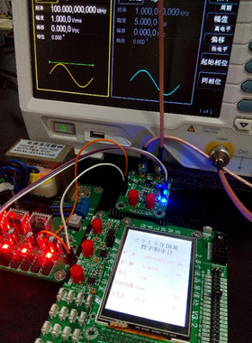 2015年全国电赛F题 数字频率计 国赛全套 电子系统设计开发套件