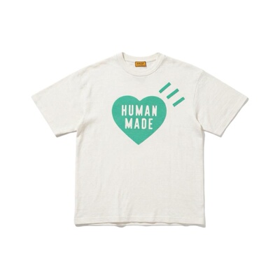 HUMAN MADE SS26  限定系列 日常穿搭柔软透气短袖T恤 男女同款