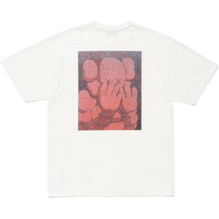 HUMAN MADE x KAWS 联名款 FW25背面联名logo印花圆领短袖T恤纯棉