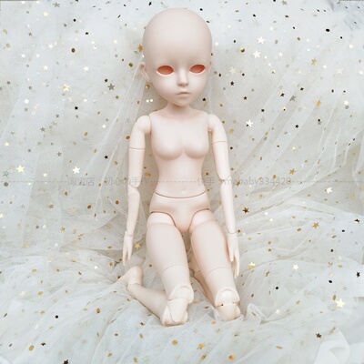 4分BJD娃娃练妆素头身26关节