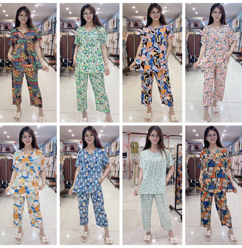 鑫梦露女棉绸可外穿家居服