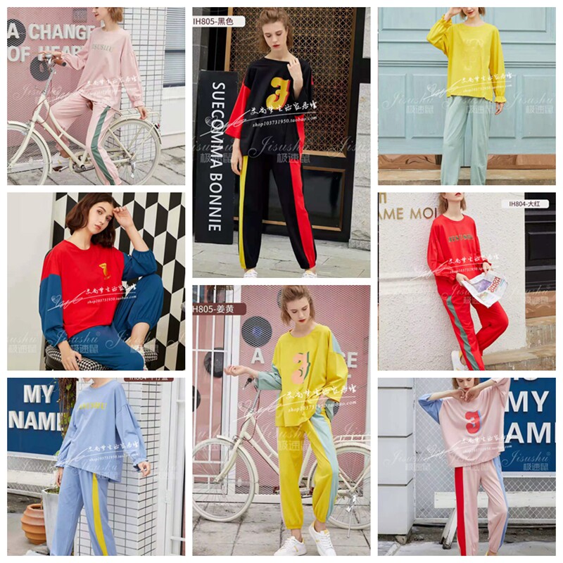 极速纯棉睡衣斯服玛女