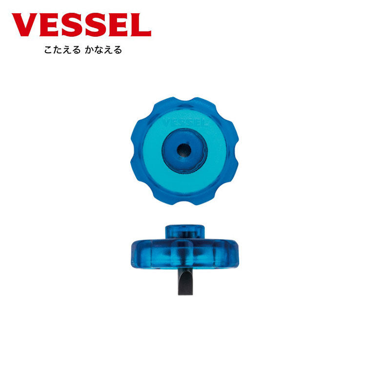 VESSEL WEIWEI 일본 수입 초단 초박형 짧은 핸들 드라이버 드라이버 TD-13 좁은 공간용