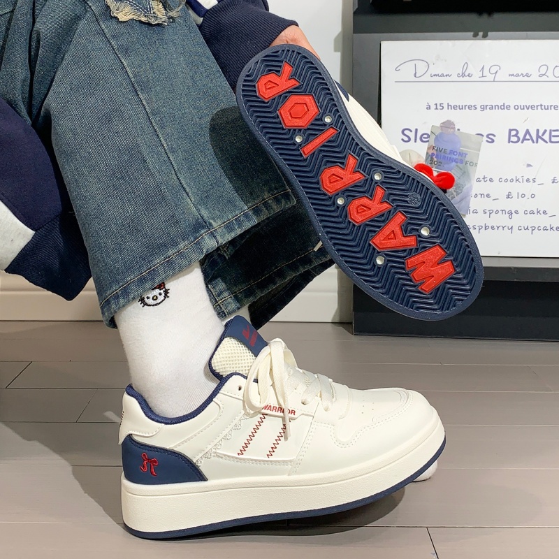 回力新款女鞋厚底小白鞋女春秋新款百搭鞋子ins潮小众休闲板鞋女