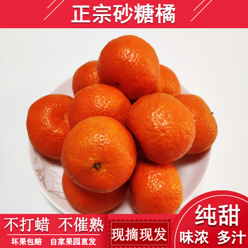 广西沙糖桔新鲜现摘正宗桂林砂糖橘农家小桔子超甜口味10斤箱橘子