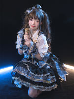 【 In Stock 】 Original lolita Red Moon Performance Costume Set by Leopard Cat, Lolita dress, Performance Idol thumbnail 5