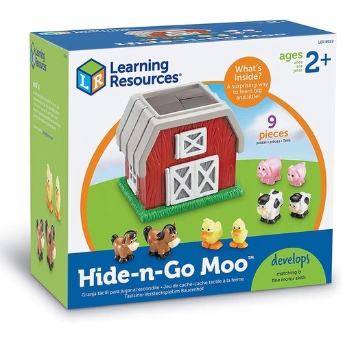 美国Learning Resources儿童探索感知训练屋幼儿早教动物认知玩具