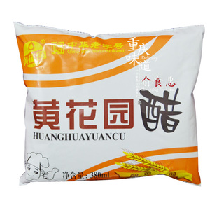 重庆黄花园醋380mlX10袋 酿造食醋 凉拌菜 酸辣粉专用醋 小面醋