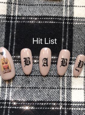 Hit List#独家定制款假甲片限量假指甲芭比款欧美风个性彩妆指甲
