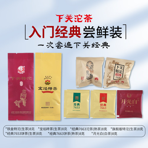 下关沱茶 入门经典产品 单泡茶 尝鲜装