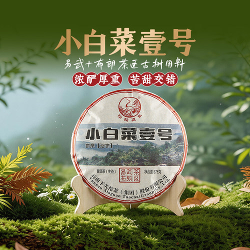 下关沱茶小白菜壹号生茶357g