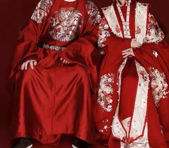 明制婚服汉服出租结婚凤冠霞帔