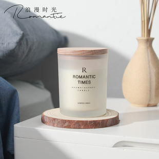 Romantictimes浪漫时光精油香薰蜡烛安神助眠家持久卧室睡眠香氛
