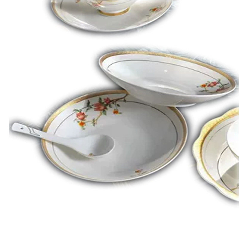 唐山骨瓷碗碟盘子餐具家用中式微波结婚礼乔迁无铅健康皓宁骨质瓷,餐饮具,餐具瓷器套装,淘宝优惠券,粉丝福利购,淘宝优惠卷