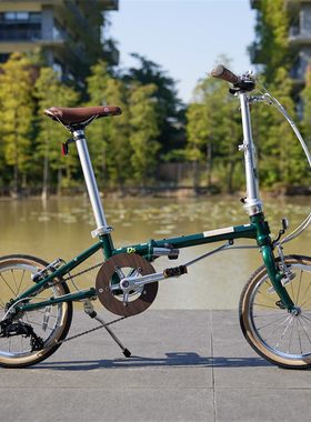 dahon大行折叠自行车D5超轻变速男女式单车16寸HAC653复古轻巧