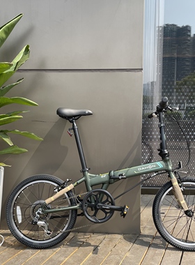 dahon大行折叠车D6铝合金6速20寸成人学生车KBA061冠特Hit外销版