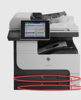 惠普HP712打印机纸盒725纸盒HPM712M725第二第三纸盒下进纸盒抽屉