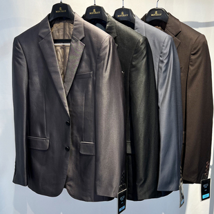 韩国单高品质撤柜2粒扣羊毛商务休闲绅士修身西装开叉男韩版西服